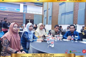 KETUA PENGADILAN AGAMA BANTAENG HADIRI KEGIATAN MONITORING DAN EVALUASI PENYELESAIAN PERKARA ELEKTRONIK DI MAKASSAR